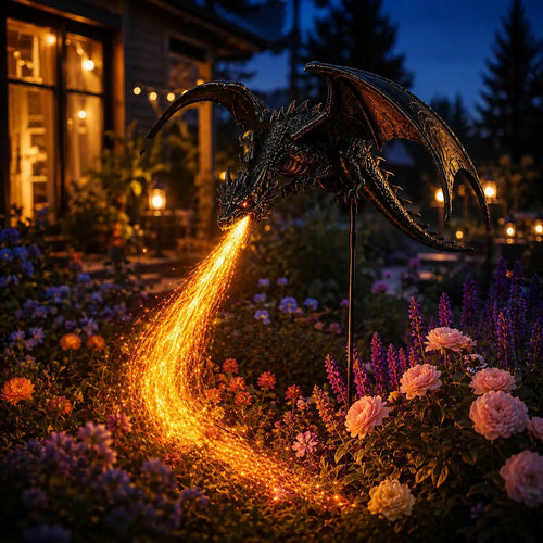 🔥 LIMITED-TIME 50% OFF — 👼🐉Solar Dragon Fire Garden Light🔥