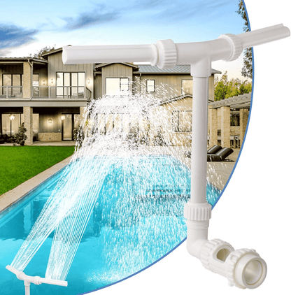 🌊Pool Fountain Waterfall Sprayer – Easy Install Pool Water Feature