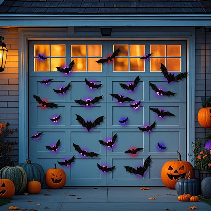 3D LED Bat Halloween Decorations – Create A Spooky Glow For Your Home