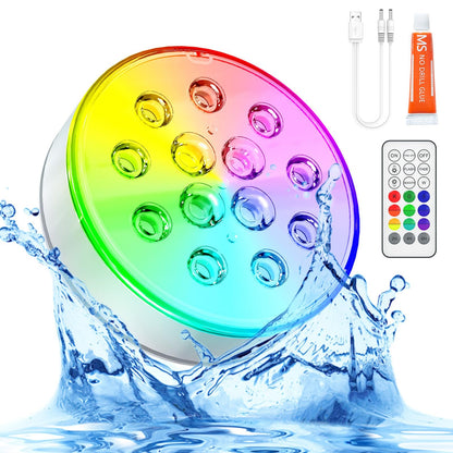 Rechargeable Submersible LED Pool Lights