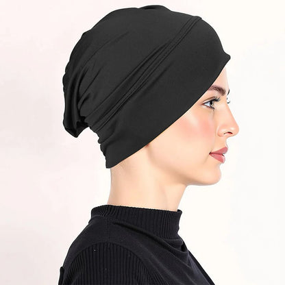🔥Last Day 49% OFF⏰Soft Stretch Turban Cap for Women
