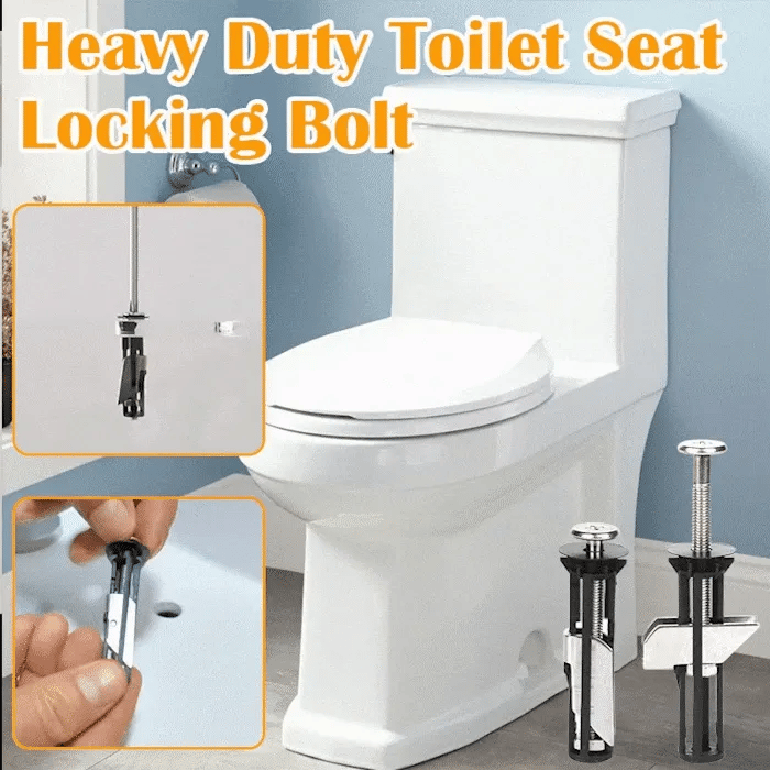 🔥Hot Sale🔥Heavy Duty Toilet Seat Fastener Bolt kit(A Set of 2 Pcs)🔥