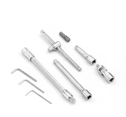 🔧Cordless Slim Ratchet Set(Not electrified, 1/4 interface)