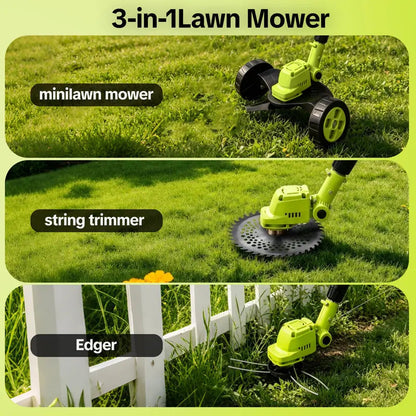 🌿60% OFF TODAY⚡ 3-in-1 Cordless Grass Trimmer