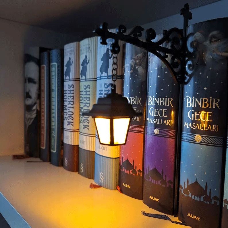 🎁Hot Sale 49% OFF🔥Library Lantern-Decorative Bookshelf Lighting