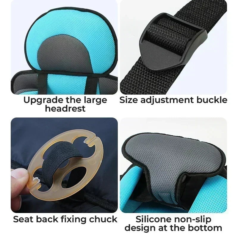 🎉 2026 Sale — Over 31,000 Sold! 👶 Portable Child Car Seat – 5-Point Safety Harness, Zero Bulk, Fits Any Vehicle! 🚗