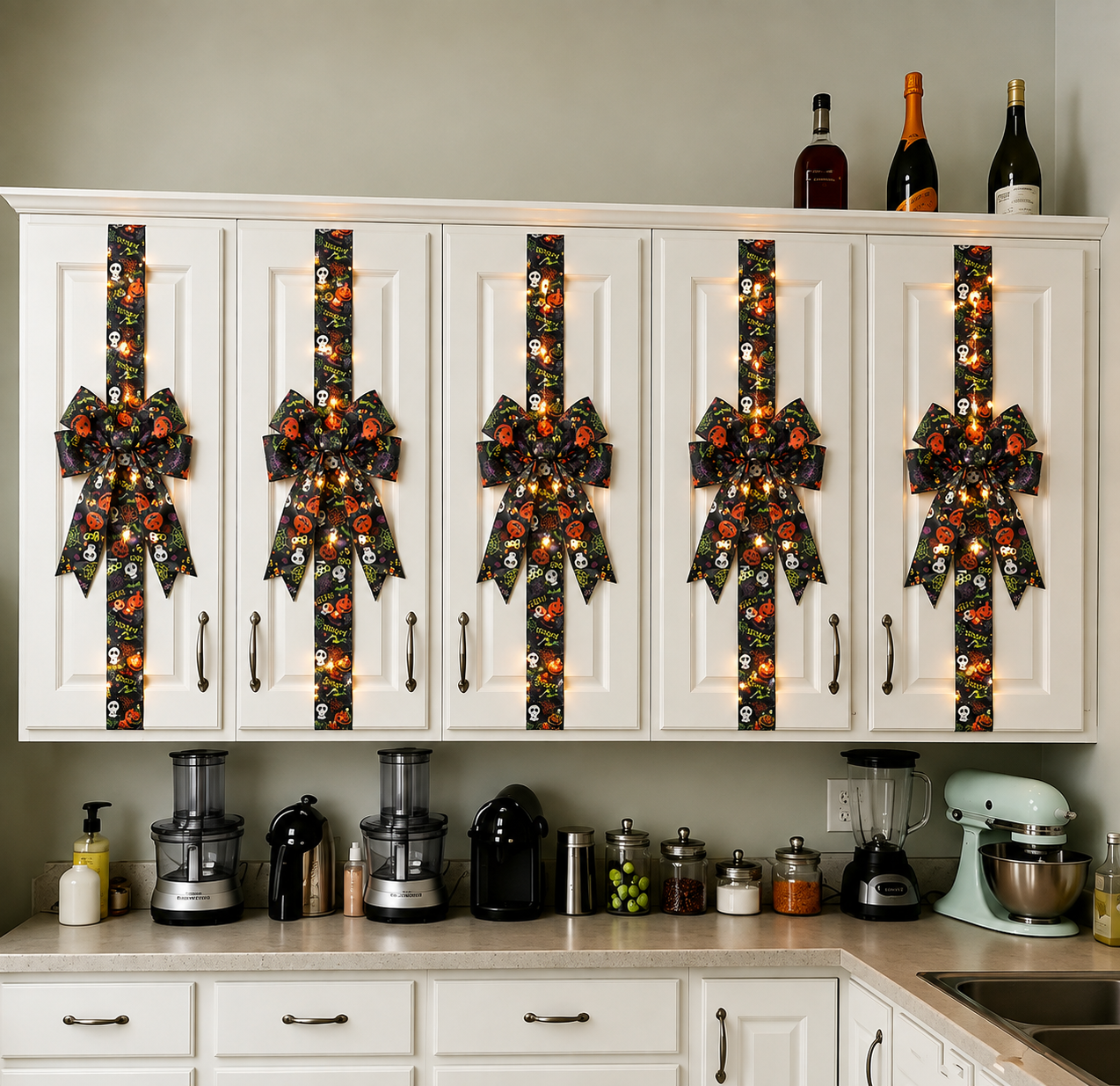 Holiday Halloween Cabinet Door Fringe