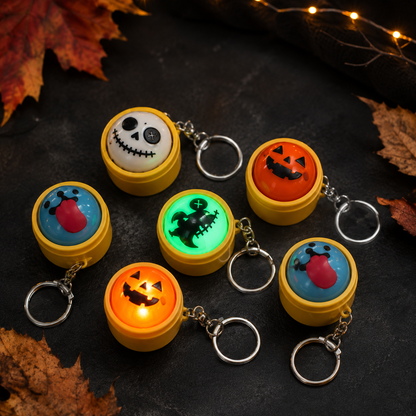 🎃HALLOWEEN PRESS & CLICK KEYCHAIN