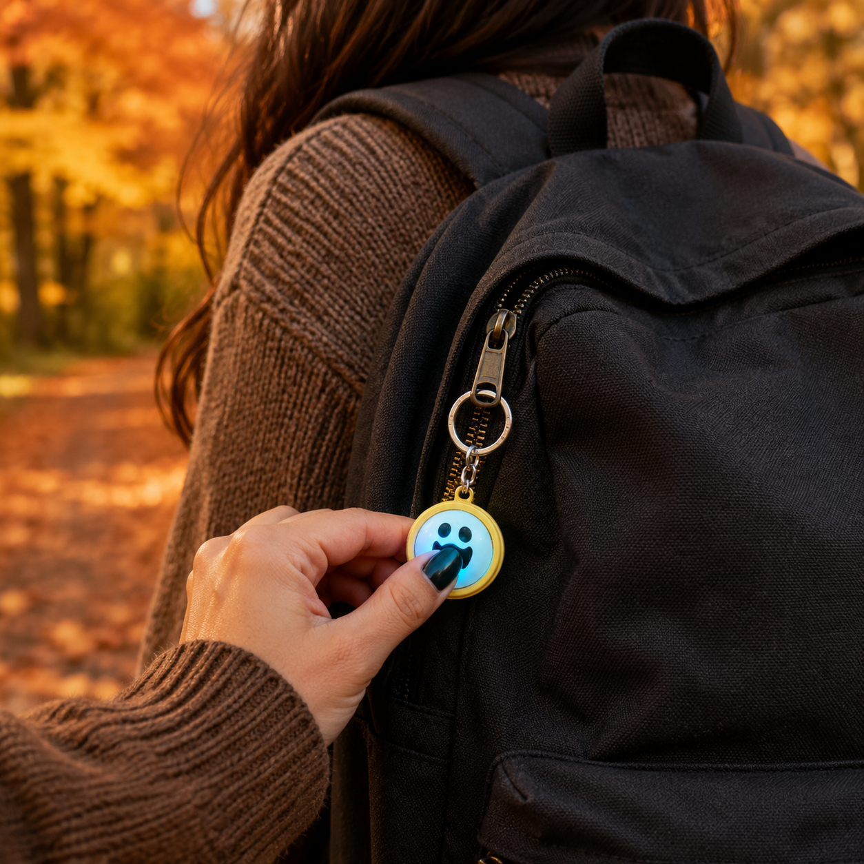 🎃HALLOWEEN PRESS & CLICK KEYCHAIN