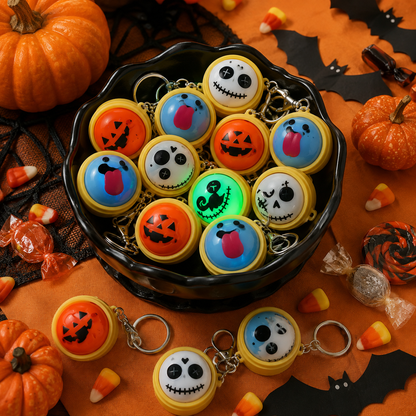 🎃HALLOWEEN PRESS & CLICK KEYCHAIN