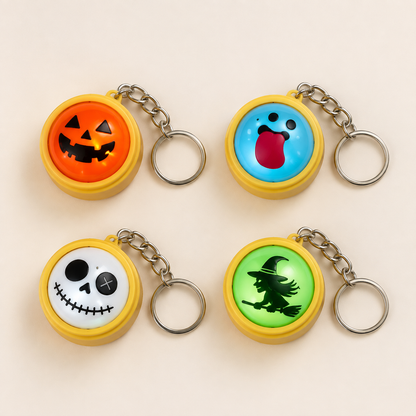 🎃HALLOWEEN PRESS & CLICK KEYCHAIN