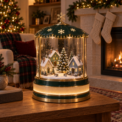 Winter Village Glow Lantern - Light-Up Christmas Village Decor