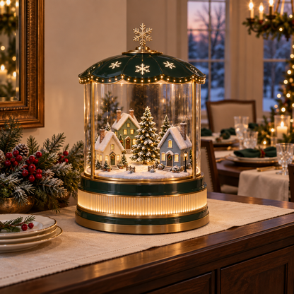 Winter Village Glow Lantern - Light-Up Christmas Village Decor