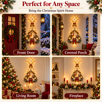 ✨ 49% OFF Nativity Wall Light -Star of Bethlehem Lighted Nativity Wall Decor – Bring the Heart of Christmas Home 🎄