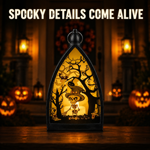 🔥LAST DAY 50% OFF  -🔥Warm-Glow Halloween Lantern-Hang or Display for Instant Atmosphere🎃