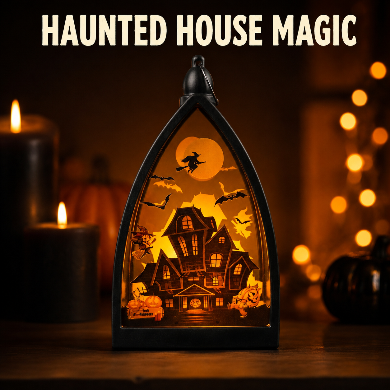 🔥LAST DAY 50% OFF  -🔥Warm-Glow Halloween Lantern-Hang or Display for Instant Atmosphere🎃