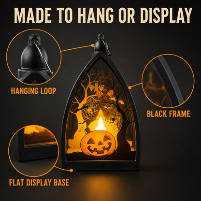 🔥LAST DAY 50% OFF  -🔥Warm-Glow Halloween Lantern-Hang or Display for Instant Atmosphere🎃