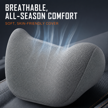 🚗 Memory Foam Car Neck & Lumbar Support Set – Comfort for Every Drive