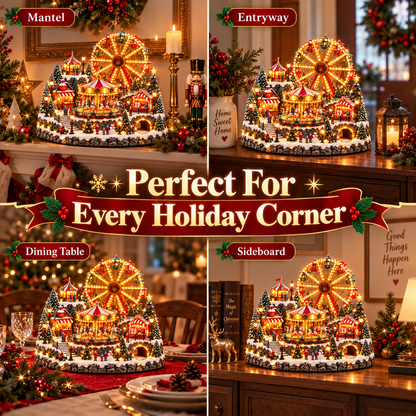 🔥 Lighted & Animated Christmas Village Collection-✨Same as the video