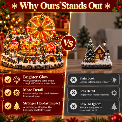 🔥 Lighted & Animated Christmas Village Collection-✨Same as the video