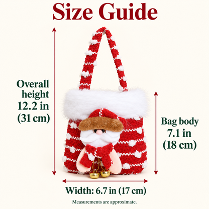 🎄 Cozy Knit Christmas Gift Bag – Make Every Little Gift Feel Special 🎁