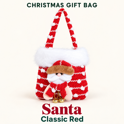 🎄 Cozy Knit Christmas Gift Bag – Make Every Little Gift Feel Special 🎁