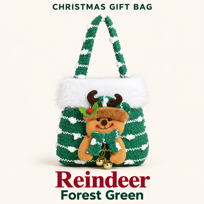 🎄 Cozy Knit Christmas Gift Bag – Make Every Little Gift Feel Special 🎁