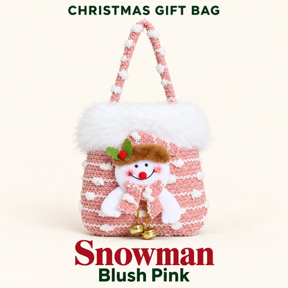 🎄 Cozy Knit Christmas Gift Bag – Make Every Little Gift Feel Special 🎁