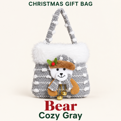 🎄 Cozy Knit Christmas Gift Bag – Make Every Little Gift Feel Special 🎁