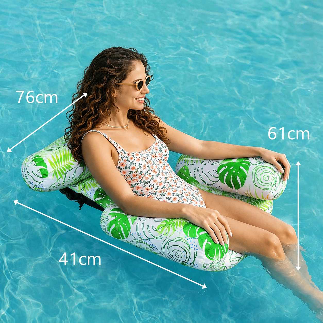 🔥Summer Hot Sale 🏆️ Inflatable Pool Floats Adult,Floating Lounge Chairs