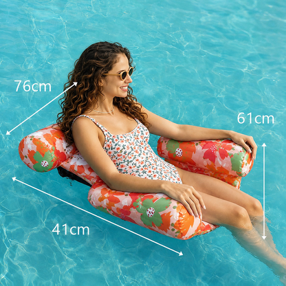 🔥Summer Hot Sale 🏆️ Inflatable Pool Floats Adult,Floating Lounge Chairs