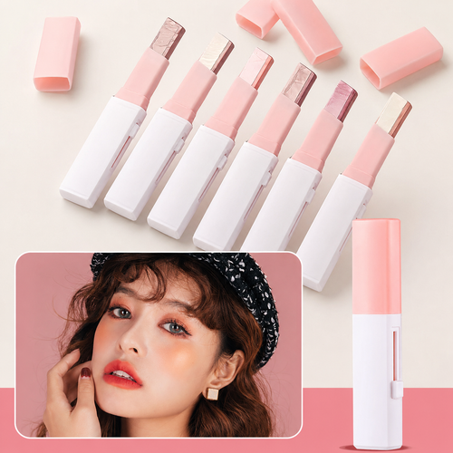 😍6Pack Dual-color eyeshadow stick-brightens the eyes for a natural and long-lasting look.