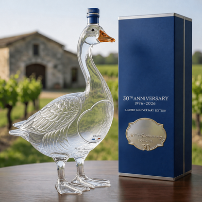 🪿30th Anniversary Limited-Time Offer - Glass Craft Anniversary 3D Sculpted Vodka Bottle🥰