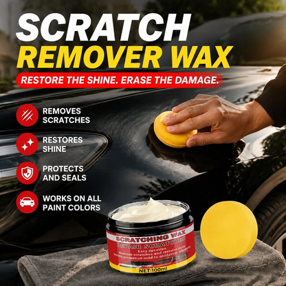 LAST DAY 60% OFF🔥Ultimate Car Scratch Remover Wax🚗