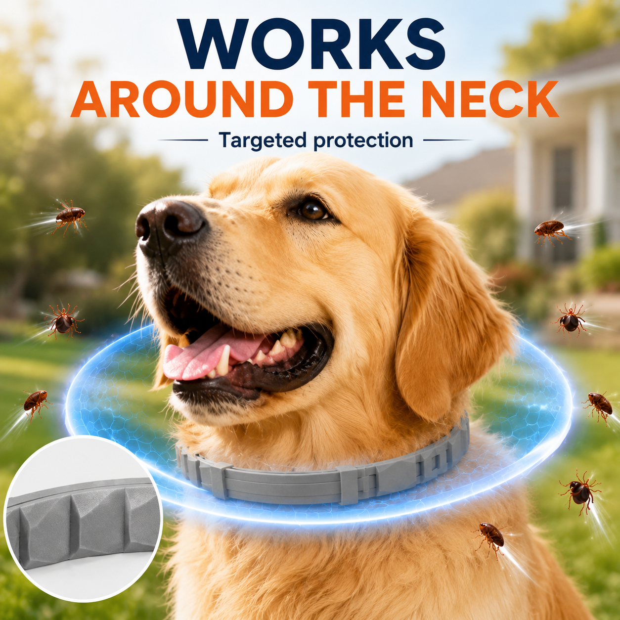 🐶50% OFF TODAY🛡️Adjustable Flea & Tick Collar for Dogs & Cats