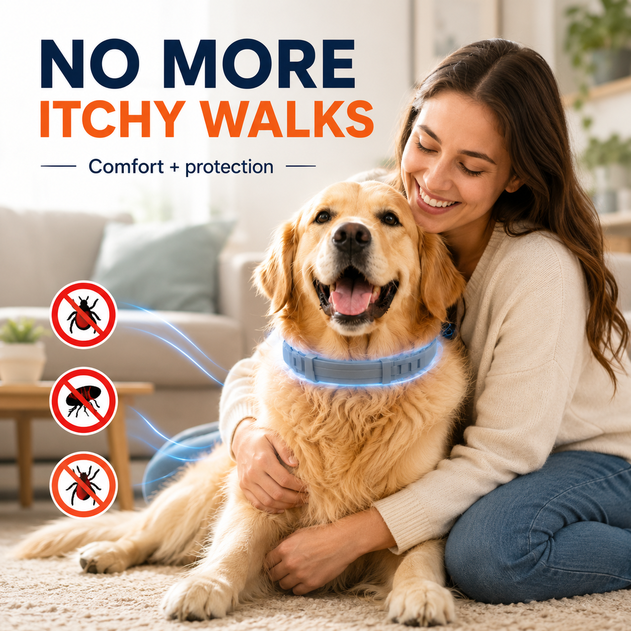 🐶50% OFF TODAY🛡️Adjustable Flea & Tick Collar for Dogs & Cats