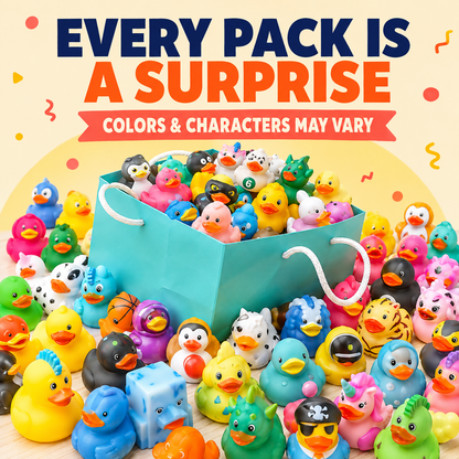 🦆 20-Piece Mystery Duck Mix™ – Every Pack Is a Surprise!