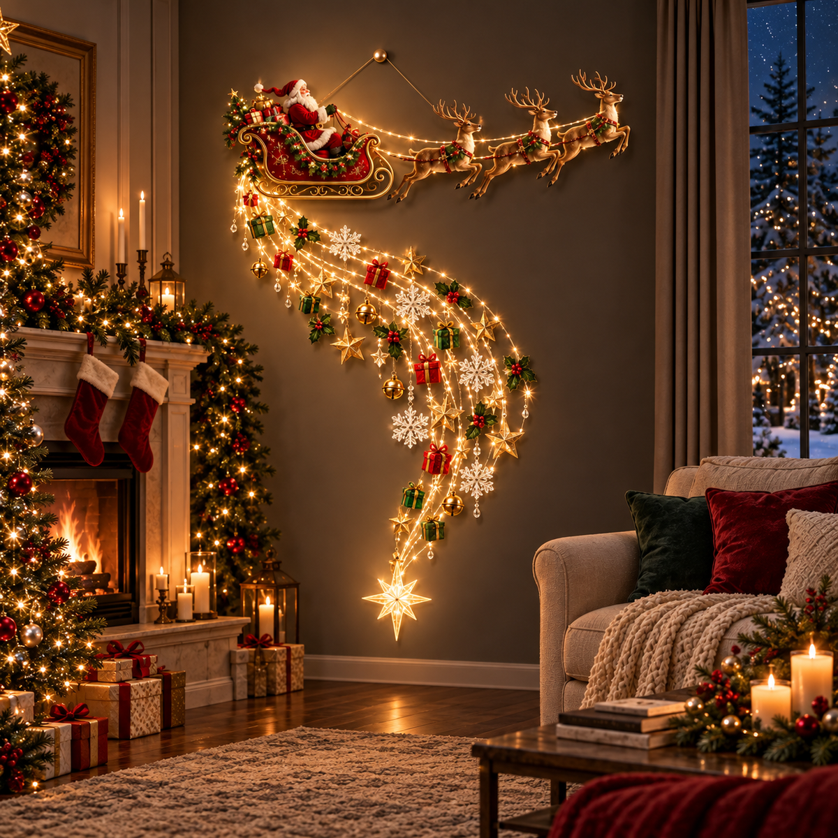 🔥Hot Sale 49% OFF -🎄✨ Turn Any Wall Into Christmas Magic! ✨🎁