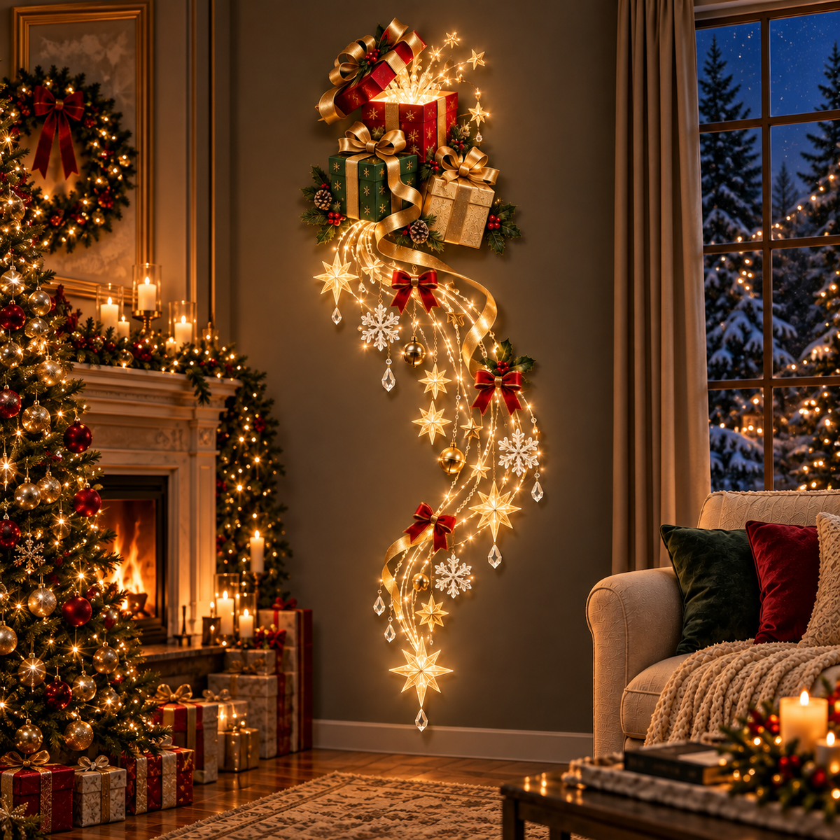 🔥Hot Sale 49% OFF -🎄✨ Turn Any Wall Into Christmas Magic! ✨🎁