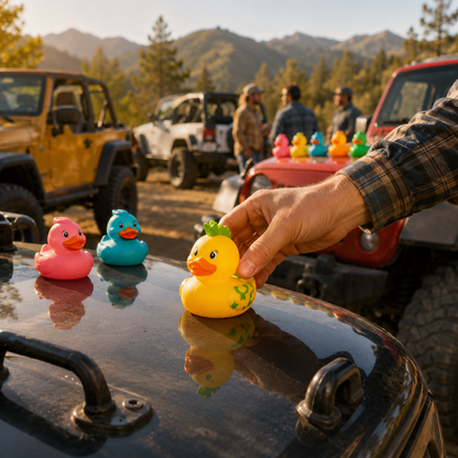 🦆 20-Piece Duck Duck Jeep Mystery Pack – Keep Some, Duck Some, Share the Smiles