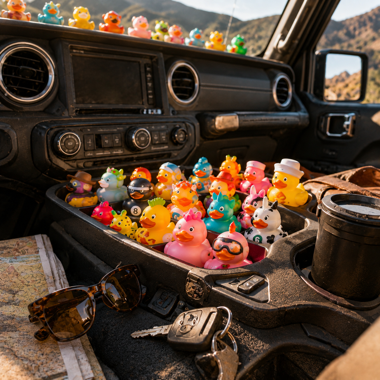 🦆 20-Piece Duck Duck Jeep Mystery Pack – Keep Some, Duck Some, Share the Smiles