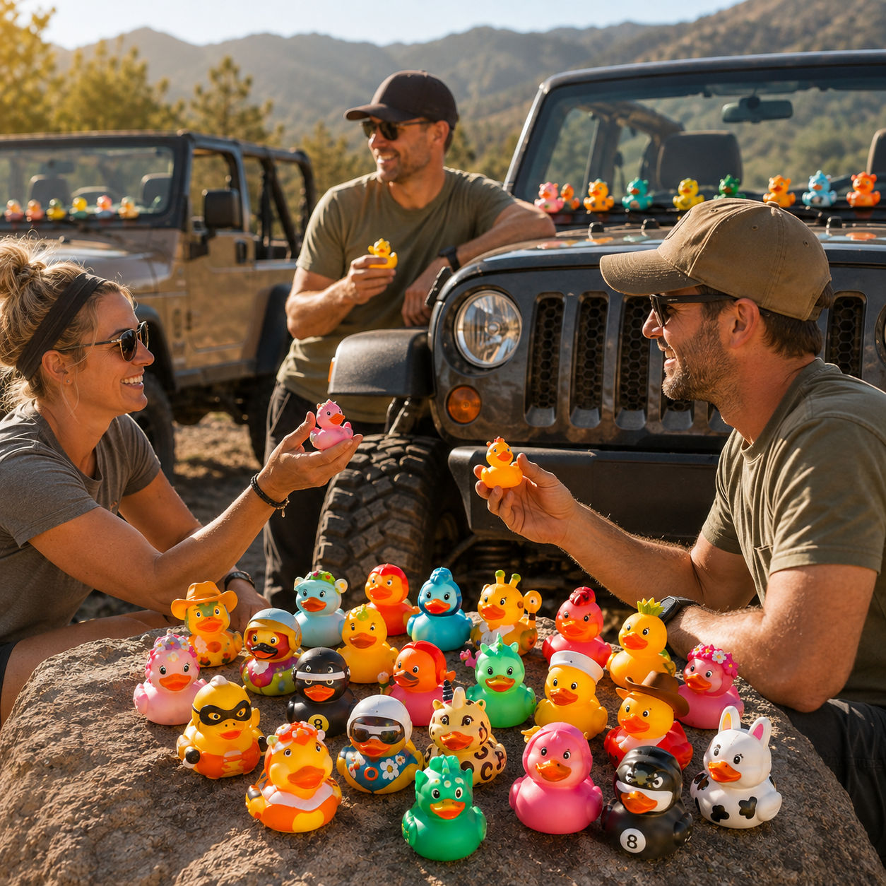 🦆 20-Piece Duck Duck Jeep Mystery Pack – Keep Some, Duck Some, Share the Smiles