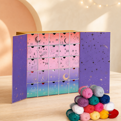 🧵 Crochet Advent Calendar 2026 – 25 Days of Yarn, Crochet Tools, Patterns & Creative Surprises (🔥Same as in the video)