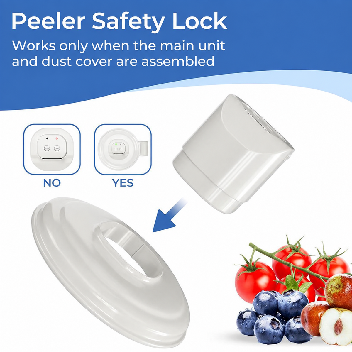 🔥Universal Automatic Peeler | The Smart Kitchen Gadget That Peels Fruits & More In Seconds