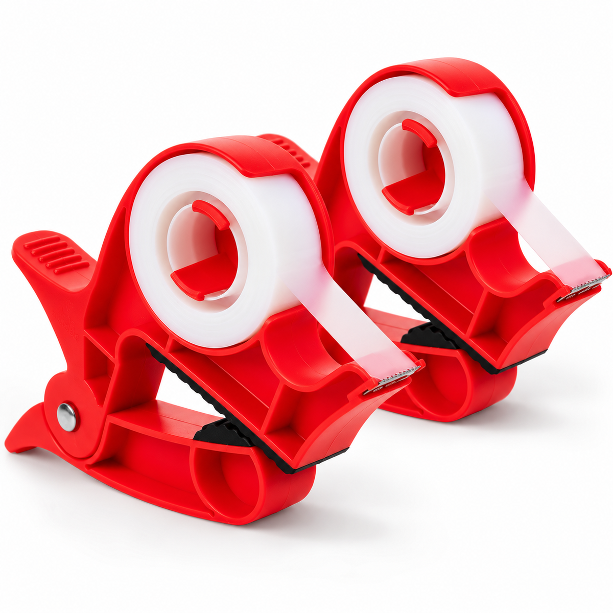 🔥🎄 Christmas Best Seller! 🎁 Gift Wrapping Paper Holder & Tape Dispenser Set – 2 Clamp-On Holders