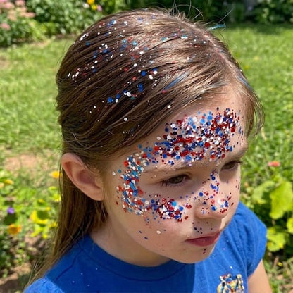🎉🎉🎉🇺🇸 Star-Spangled Patriotic Glitter Stick