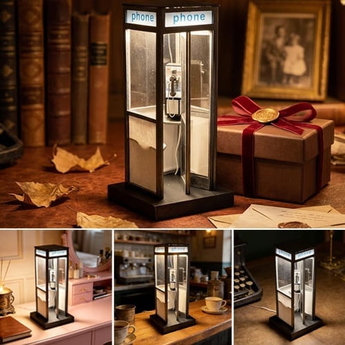 🎁Hot Sale 49% OFF🔥Telephone Booth Decorative Night Lamp
