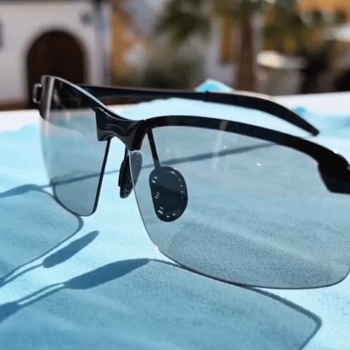 🕶️✨Photochromic Sunglasses with Anti-glare Polarized Lens