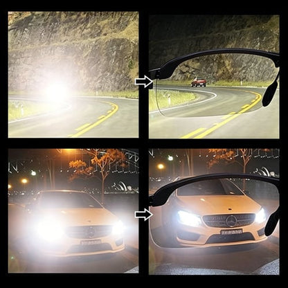 🕶️✨Photochromic Sunglasses with Anti-glare Polarized Lens