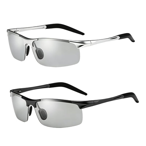 🕶️✨Photochromic Sunglasses with Anti-glare Polarized Lens